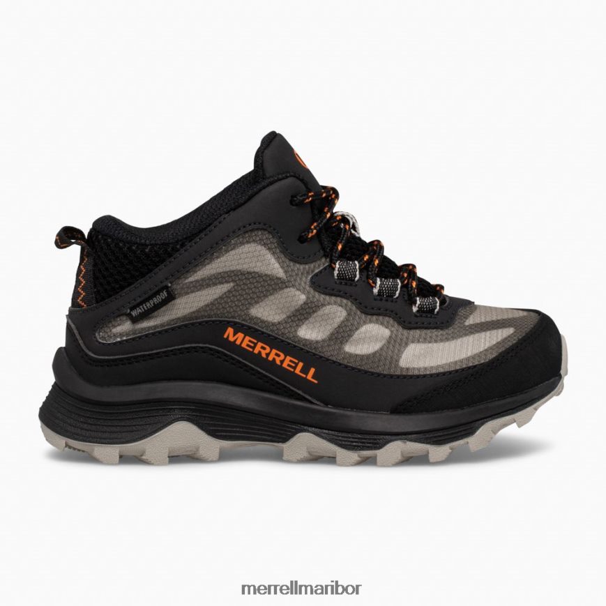 moab speed mid waterproof (mk265424) 8404421378 Črna Merrell