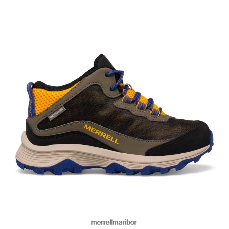 moab speed mid waterproof (mk266263) 8404421381 kobalt/zlato Merrell