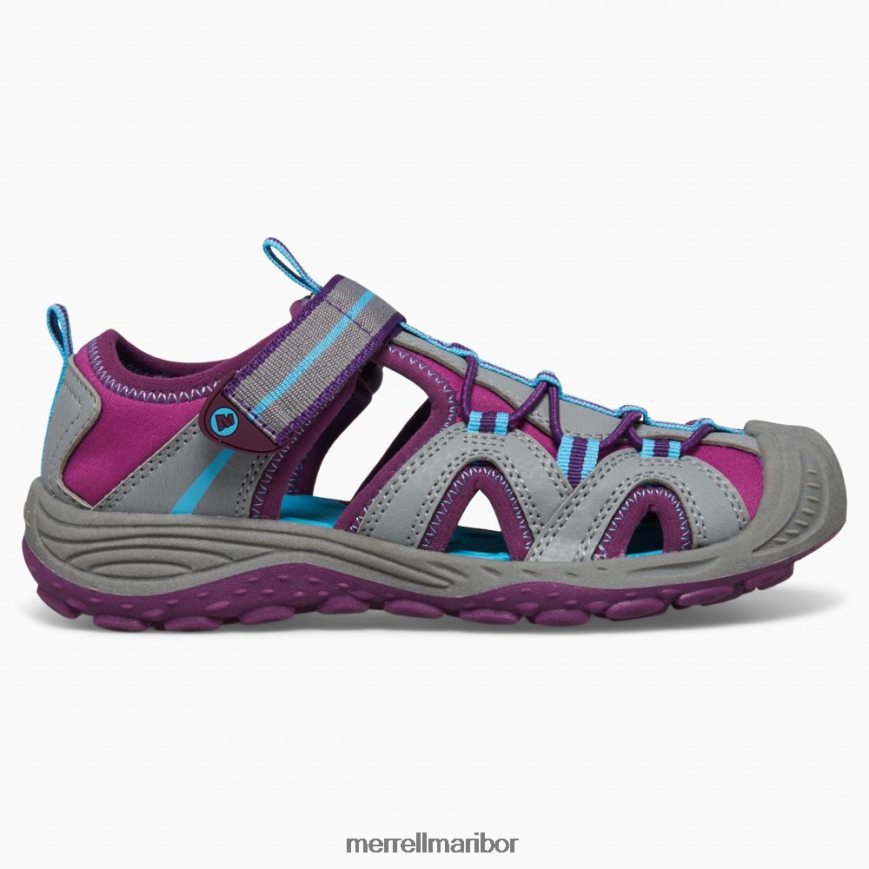 sandal hydro 2 (mk166974) 8404421475 siva/jagodičasta Merrell