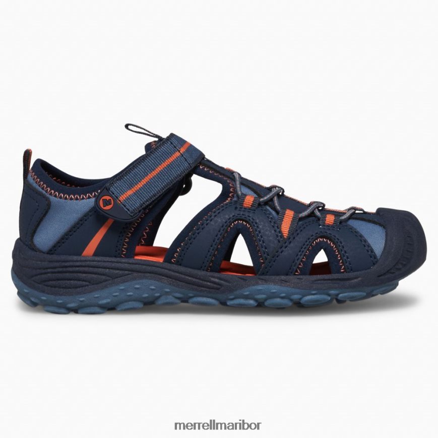 sandal hydro 2 (mk266972) 8404421474 mornarsko/oranžna Merrell