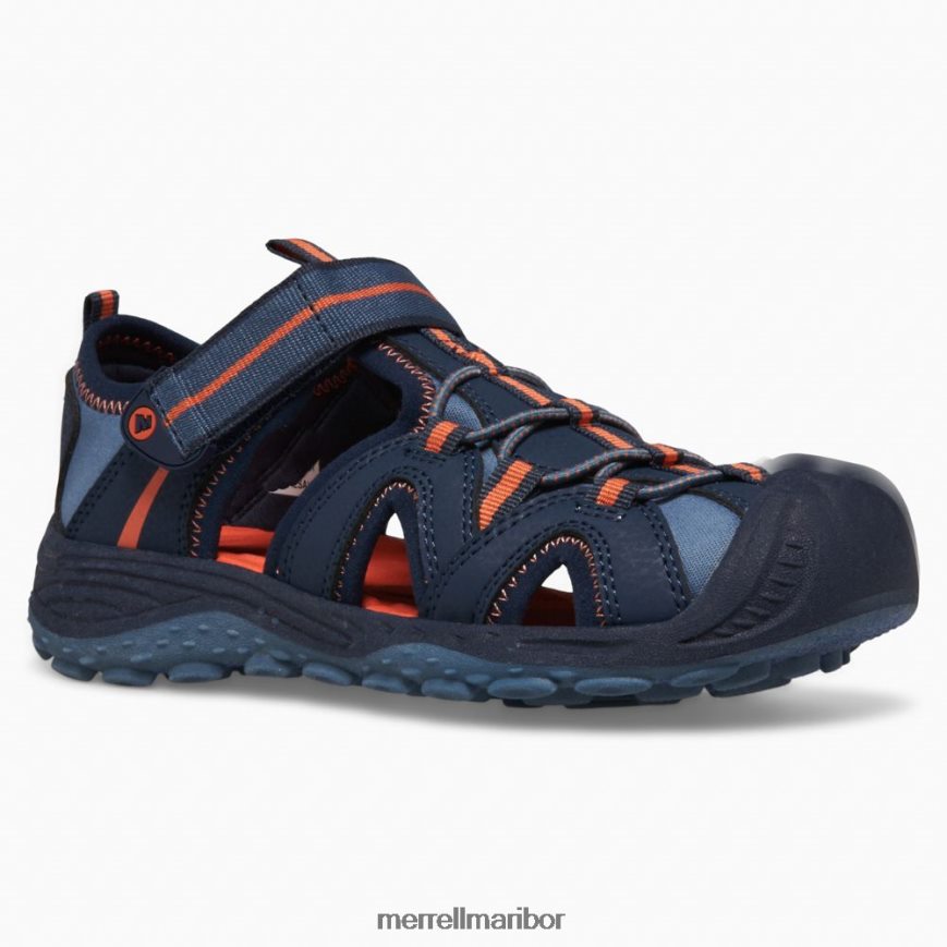sandal hydro 2 (mk266972) 8404421474 mornarsko/oranžna Merrell