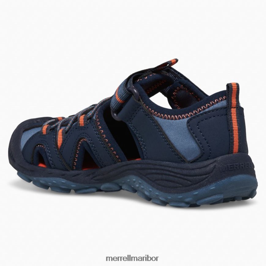 sandal hydro 2 (mk266972) 8404421474 mornarsko/oranžna Merrell