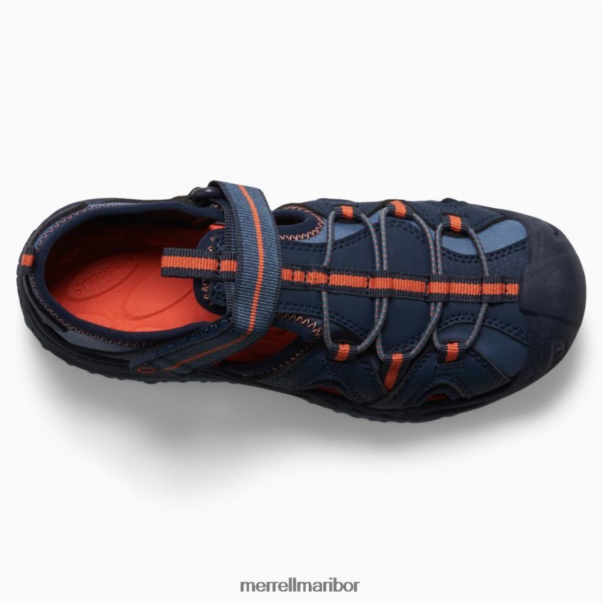 sandal hydro 2 (mk266972) 8404421474 mornarsko/oranžna Merrell