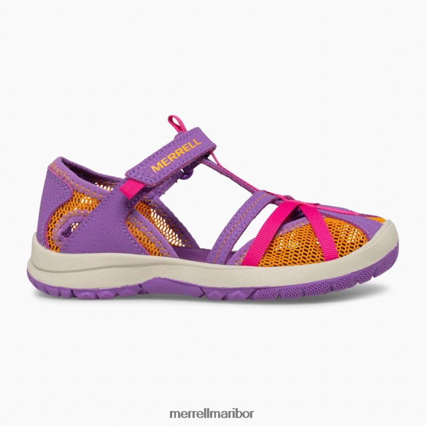 sandal kačji pastir (mk165698k) 8404421415 vijolična/oranžna Merrell