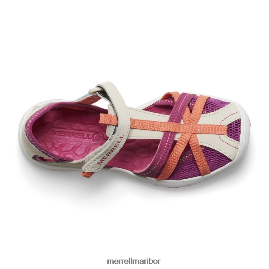 sandal kačji pastir (mk166805k) 8404421414 siva/koralna Merrell