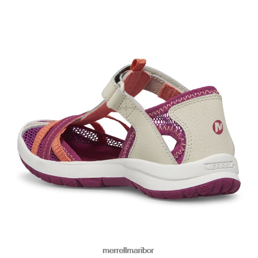 sandal kačji pastir (mk166805k) 8404421414 siva/koralna Merrell