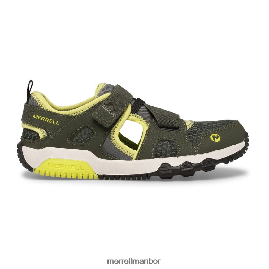 sandal monarch hydro free roam (mk265670k) 8404421501 olivno/limetino Merrell