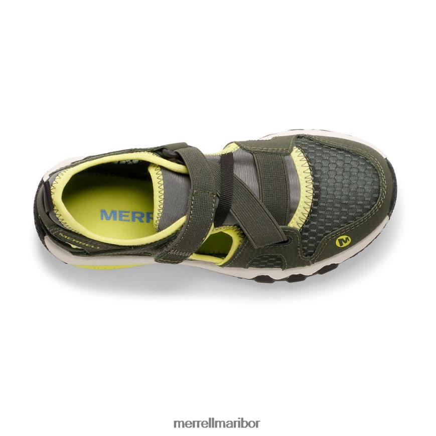 sandal monarch hydro free roam (mk265670k) 8404421501 olivno/limetino Merrell