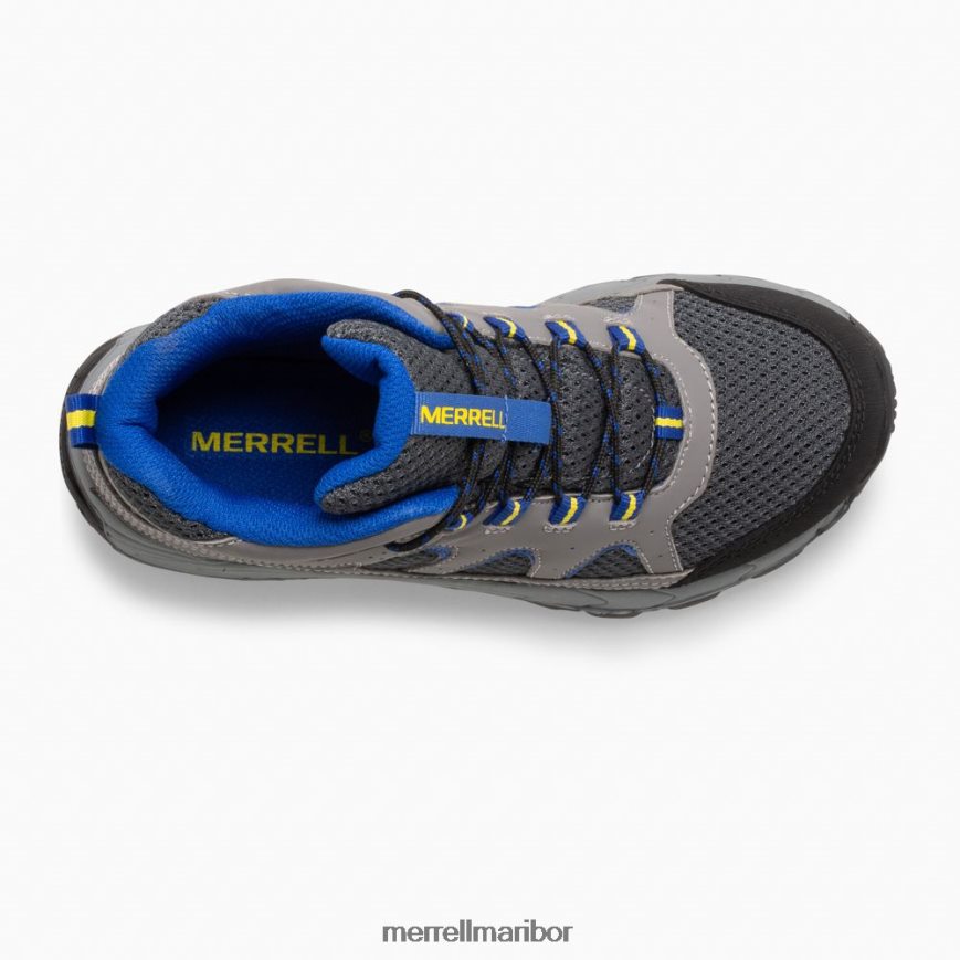 vodoodporen škorenj oakcreek mid lace (mk264767) 8404421446 oglje Merrell