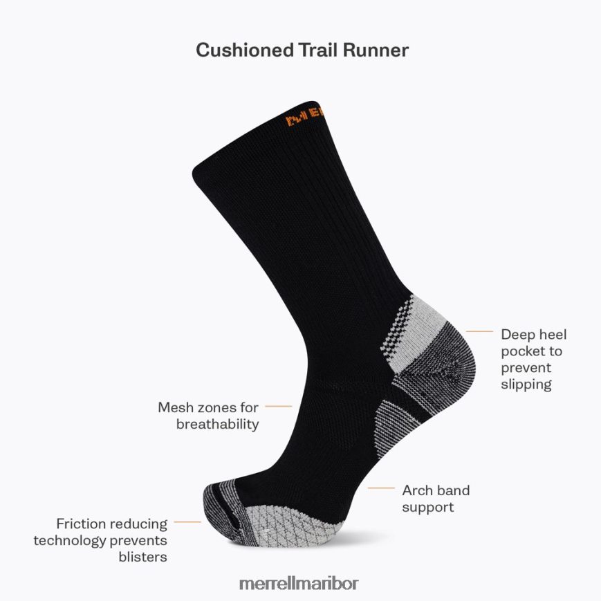 blazina trail runner tab sock (jss27023-401) 840442418 modra multi Merrell