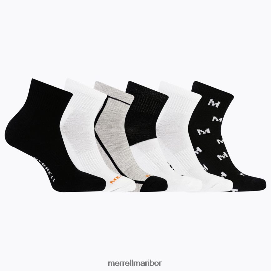 četrtina blazine 6 paket (jss27019-001) 840442221 črno sortirano Merrell