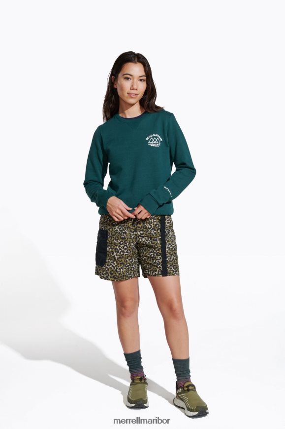 dobrodušen ovratnik iz flisa (jwf26633-325) 8404421231 morski mah Merrell