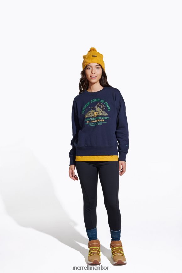 posadka zunaj stanja duha (jwf26634-353) 8404421153 mornarica Merrell