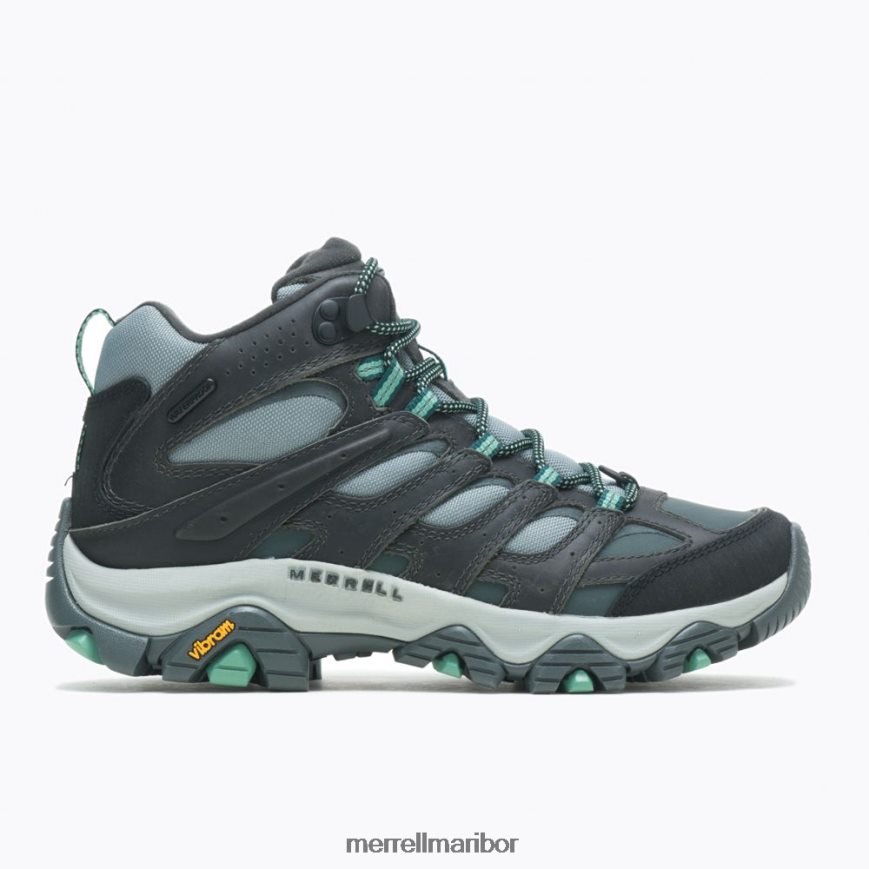 moab 3 thermo mid waterproof široka širina (j036650w) 8404421147 kamen/žad Merrell