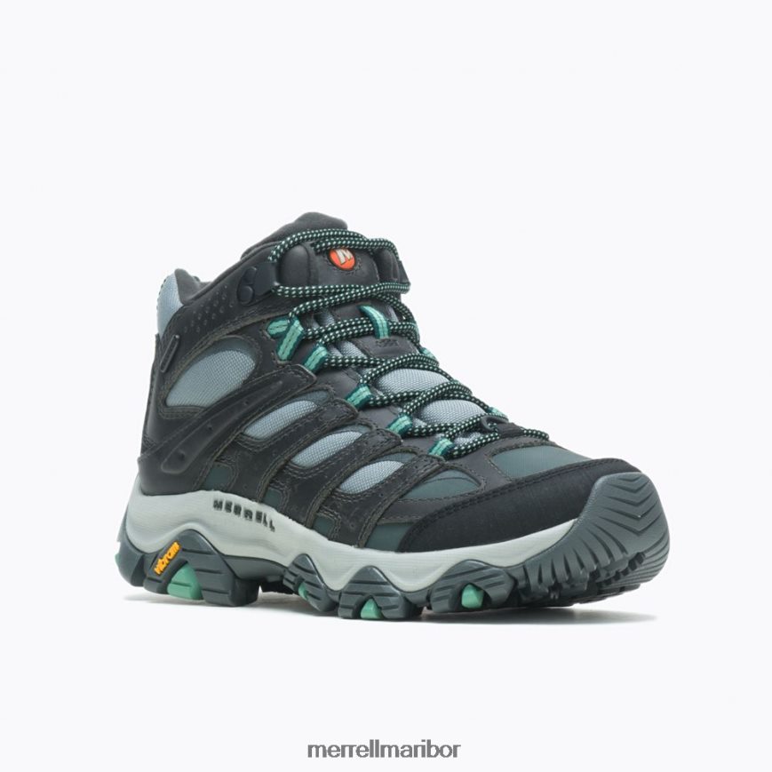 moab 3 thermo mid waterproof široka širina (j036650w) 8404421147 kamen/žad Merrell