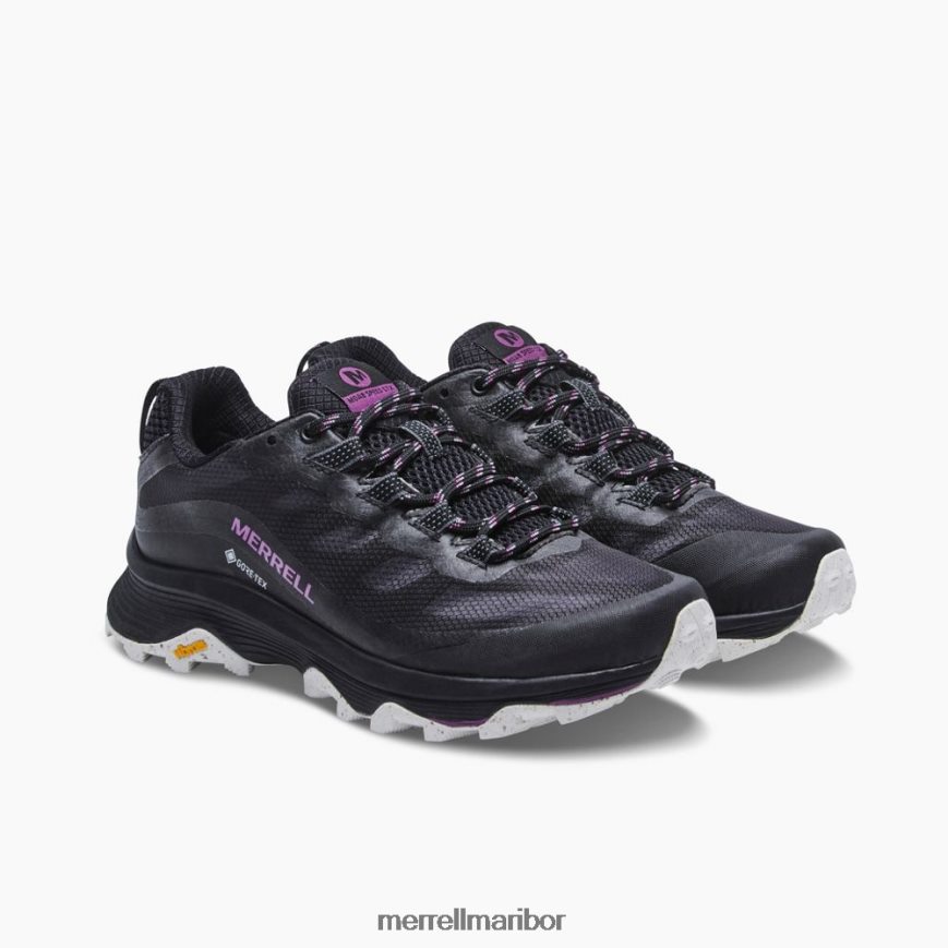 moab hitrost gore-tex (j066850) 840442982 Črna Merrell