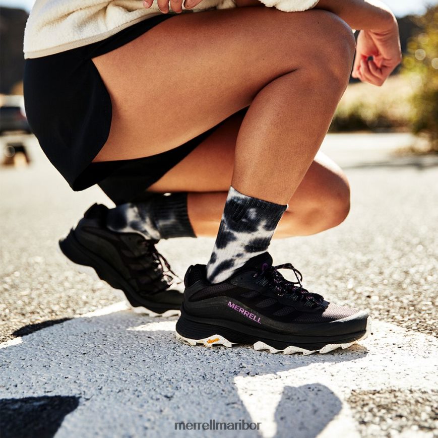 moab hitrost gore-tex (j066850) 840442982 Črna Merrell