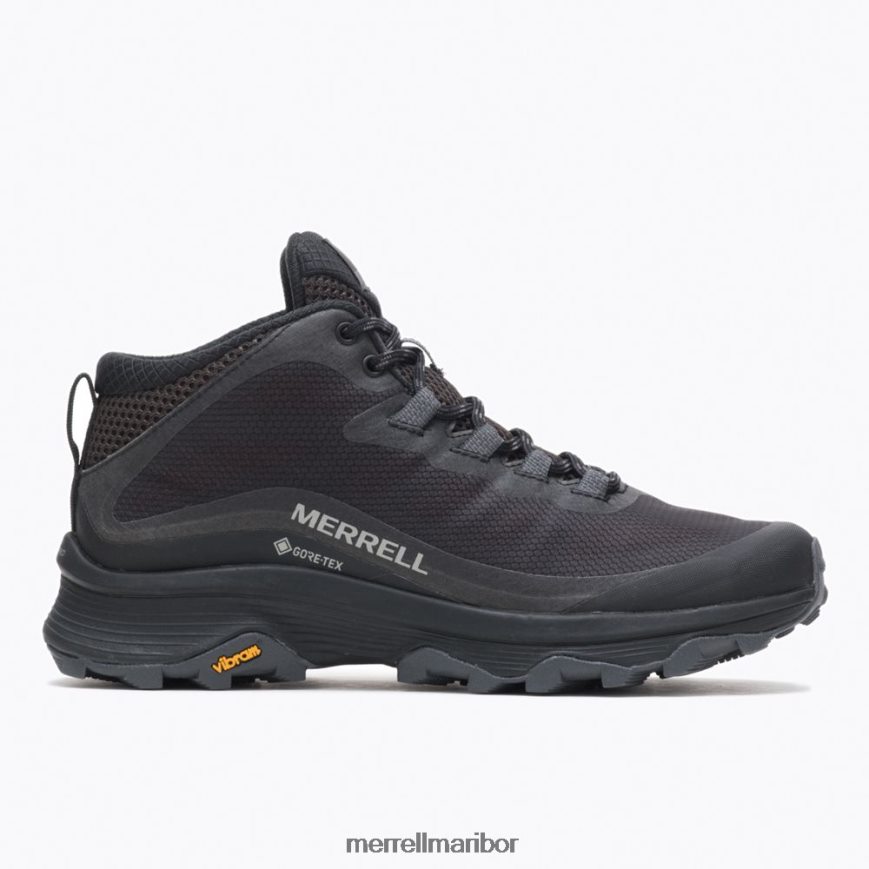 moab speed mid gore-tex (j067174) 840442877 črna/asfalt Merrell