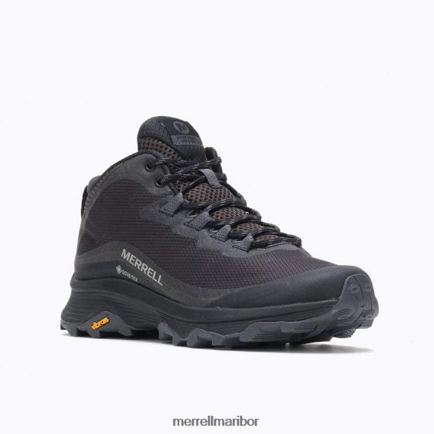 moab speed mid gore-tex (j067174) 840442877 črna/asfalt Merrell