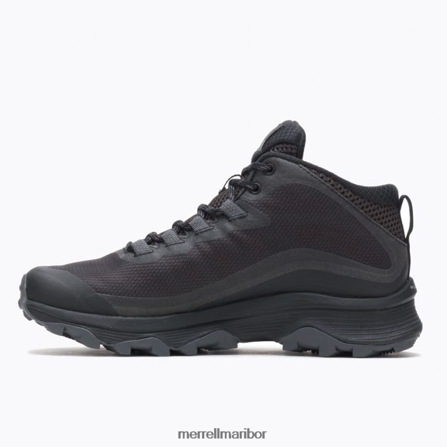 moab speed mid gore-tex (j067174) 840442877 črna/asfalt Merrell