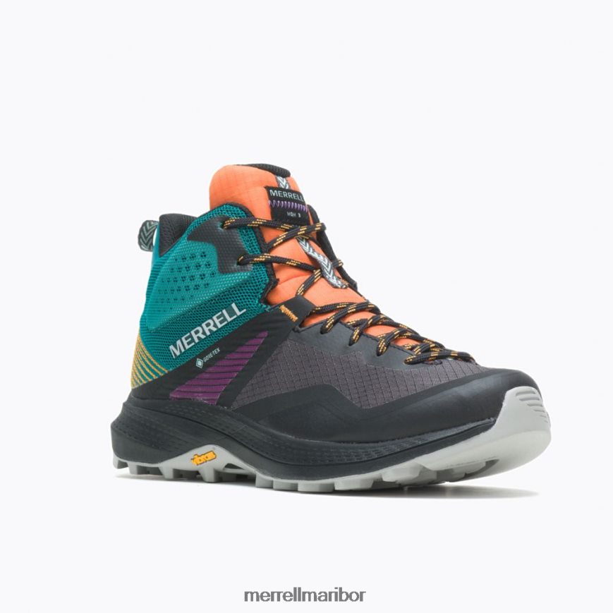 mqm 3 srednji gore-tex (j135528) 8404421167 mandarina/teal Merrell